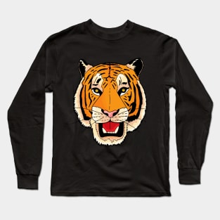 The tiger's roar Long Sleeve T-Shirt